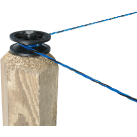 Isopointe - Izolator de colt fixare cu cui, stalpisor lemn